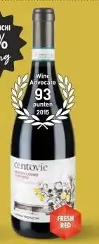 Gall & Gall Umani Ronchi Centovie Montepulciano d'Abruzzo 75CL aanbieding