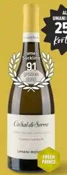 Gall & Gall Umani Ronchi Casal di Serra 75CL aanbieding