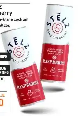 Gall & Gall STËLZ Raspberry 25CL aanbieding