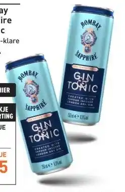 Gall & Gall Bombay Sapphire & Tonic 25CL aanbieding