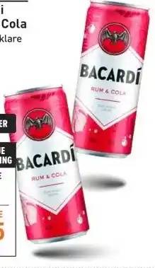 Gall & Gall Bacardí Rum & Cola 25CL aanbieding