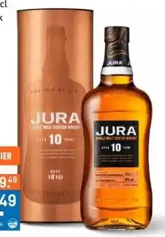 Gall & Gall Jura 10 Years 70CL aanbieding