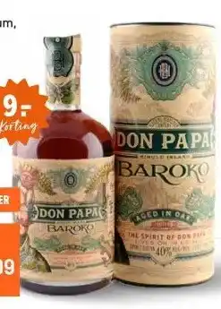 Gall & Gall Don Papa Baroko 70CL aanbieding