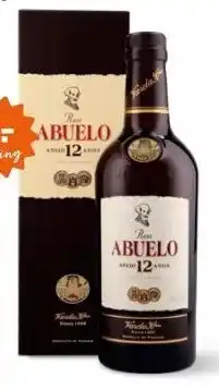 Gall & Gall Ron Abuelo Añejo 12 Años 70CL aanbieding