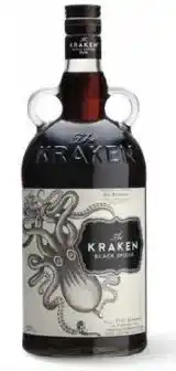 Gall & Gall The Kraken Black Spiced Rum 70CL aanbieding