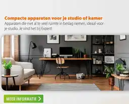 Expert Compacte apparaten voor je studio of kamer aanbieding
