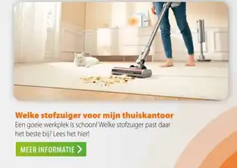 Expert Welke stofzuiger voor mijn thuiskantoor aanbieding