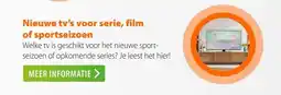Expert Nieuwe tv's voor serie, film of sportseizoen aanbieding