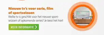 Expert Nieuwe tv's voor serie, film of sportseizoen aanbieding