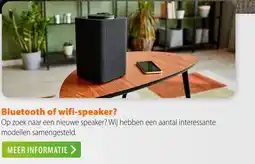 Expert Bluetooth of wifi-speaker? aanbieding