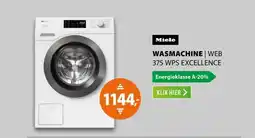 Expert Miele WEB 375 WPS Excellence PowerWash aanbieding