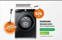 Expert Samsung SuperSpeed 6000-serie WW11DG6B25LB Zwart aanbieding