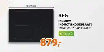 Expert AEG TO74IB00CZ SaphirMatt aanbieding