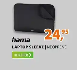 Expert Hama Laptop sleeve Neoprene 15,6 Zwart aanbieding