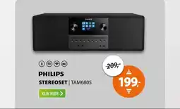 Expert Philips TAM6805/10 Zwart aanbieding