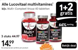 Etos Alle Lucovitaal multivitamines aanbieding
