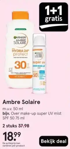 Etos Ambre Solaire aanbieding