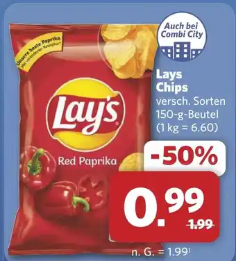Combi Lays Chips aanbieding