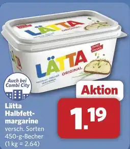 Combi Lätta Halbfett- margarine aanbieding