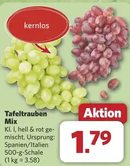 Combi Tafeltrauben Mix aanbieding