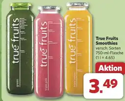 Combi True Fruits Smoothies aanbieding