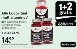 Etos Alle Lucovitaal multivitamines aanbieding
