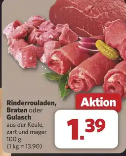 Combi Rinderrouladen, Braten oder Gulasch aanbieding