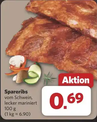 Combi Spareribs aanbieding