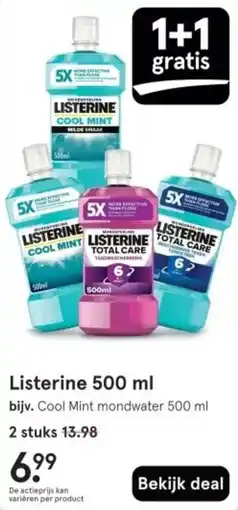 Etos Listerine aanbieding