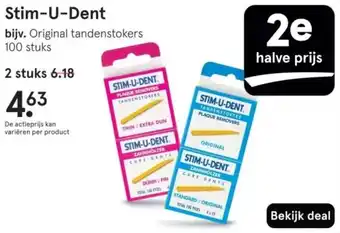 Etos Stim-U-Dent aanbieding