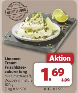Combi Limonen Traum Frischkäse- zubereitung aanbieding