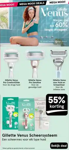 Etos Gillette Venus Scheersysteem aanbieding