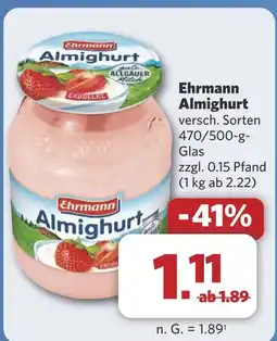 Combi Ehrmann Almighurt aanbieding
