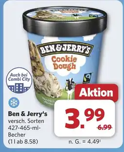 Combi Ben & Jerry's aanbieding