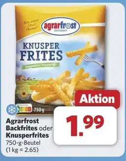 Combi Agrarfrost Backfrites oder Knusperfrites aanbieding