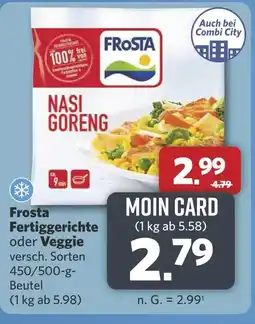 Combi Frosta Fertiggerichte oder Veggie aanbieding