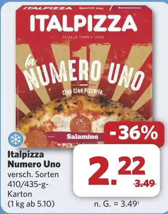 Combi Italpizza Numero Uno aanbieding