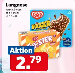 Combi Langnese aanbieding
