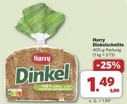 Combi Harry Dinkelschnitte aanbieding
