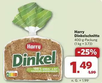 Combi Harry Dinkelschnitte aanbieding
