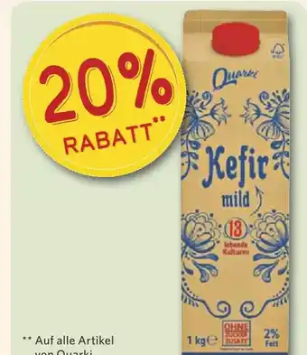 Combi 20% RABATT Quaril Kefir mild aanbieding
