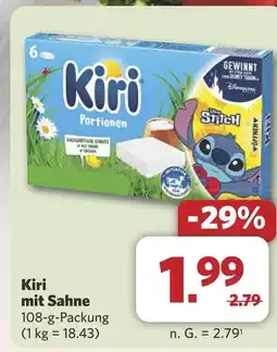 Combi Kiri mit Sahne aanbieding