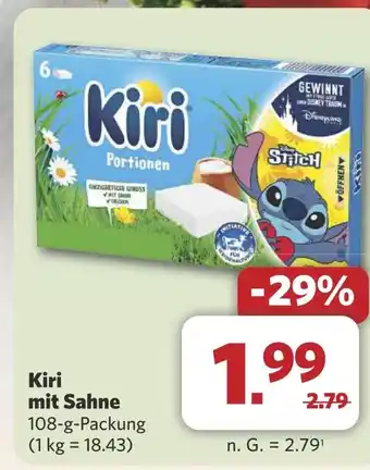 Combi Kiri mit Sahne aanbieding