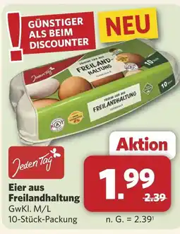 Combi Eier aus Freilandhaltung aanbieding