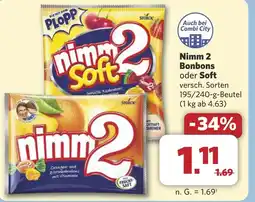 Combi Nimm 2 Bonbons oder Soft aanbieding