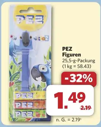 Combi PEZ Figuren aanbieding
