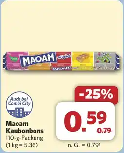 Combi Maoam Kaubonbons aanbieding
