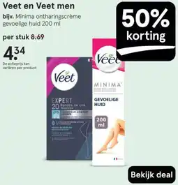 Etos Veet en Veet men aanbieding