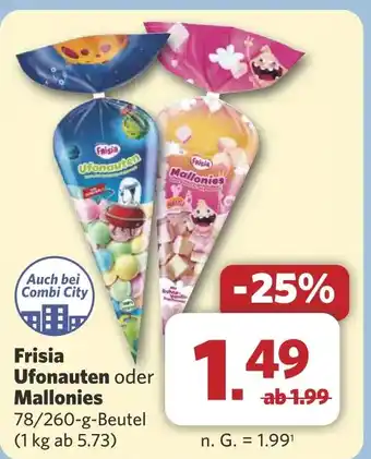 Combi Frisia Ufonauten oder Mallonies aanbieding