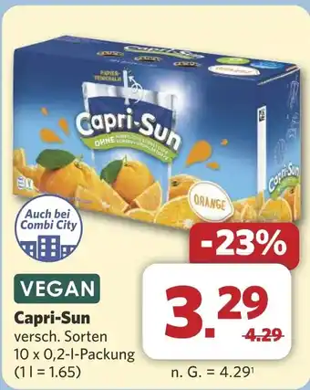 Combi Capri-Sun aanbieding